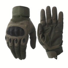 Outdoor Anti-Slip Touch Screen Breathable Gloves, Machine Washable, Tie Closure, for Various Outdoor Activities