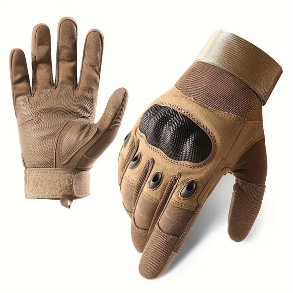 Outdoor Anti-Slip Touch Screen Breathable Gloves, Machine Washable, Tie Closure, for Various Outdoor Activities