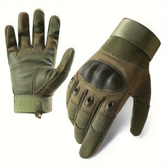 Outdoor Anti-Slip Touch Screen Breathable Gloves, Machine Washable, Tie Closure, for Various Outdoor Activities