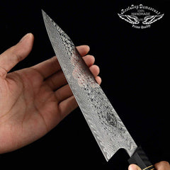 Damascus Steel 8.5" Chef Knife - Best Buy Damascus