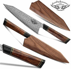 Damascus Steel 8.5" Chef Knife - Best Buy Damascus