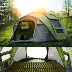 Large Capacity 4 to 5 Persons Automatic Pop Up Camping Tent - Best Buy Damascus