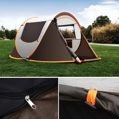 Large Capacity 4 to 5 Persons Automatic Pop Up Camping Tent - Best Buy Damascus