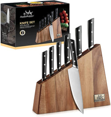 Premium Knife Block Set (7 Pcs Knife Block Set) - Best Buy Damascus