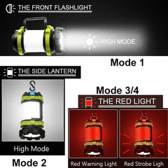 LED Camping Outdoor Lamp: Portable Waterproof and Bright