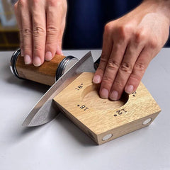 Stone Angle Rolling Knife Sharpener - Best Buy Damascus