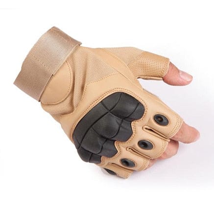 Combat Hunting Gloves Tactical Glove Fingerless Work Gloves Army Military  Hiking